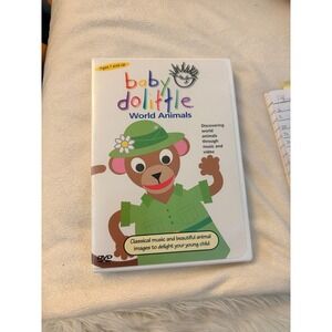Baby Einstein Baby Dolittle World Animals DVD Walt Disney Kids Educational 2002